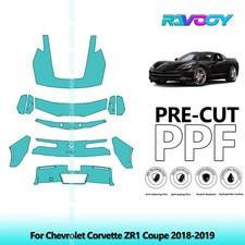 PreCut Paint Protection PPF Kit For Chevrolet Corvette ZR1 Coupe 2018-2019 picture