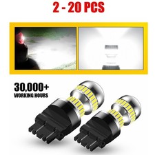 AUXITO 2-20X 3157 3156 LED Backup Brake Reverse Light Bulb 6000K 2800LM For Ford picture