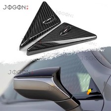 Real Carbon Front A Pillar Triangle Cover For Lexus LC500 500h Convertible 2018+ picture