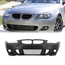 M-tech Style Front Bumper Cover Kit For 2004-2007 BMW 5 Series E60 W/ PDC Holes picture