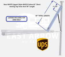 New WHITE Lippert Style 404523 Solera 63