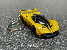 Pagani Zonda R Yellow Keychain Hot Wheels Matchbox Exotic picture
