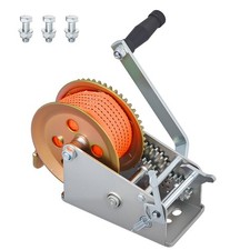Uimoso 3500 lbs Manual Boat Winch with Heavy-Duty Crank for Trailers picture