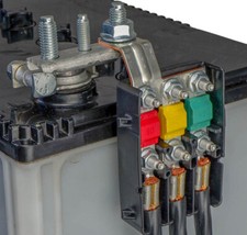 3-Way Power Distribution Box for Midival Fuses with Bus bar DX  (MTA) picture