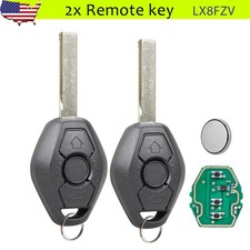 2 For 2000-2005 BMW 3 5 6 Series 323i 325i 328i 330i 525i 530i 645Ci Remote Key picture