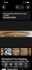 Windshield Trim Molding 1968 Galaxie Ford 500 LTD XL galaxy 68 67 1967 picture