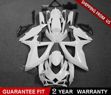 Bodywork fairing kit Unpainted White ABS for SUZUKI GSX-R 600 750 2008-2010 2009 picture