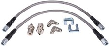 JEGS DOT Brake Hose Kit Fits GM Aftermarket Brake Calipers picture