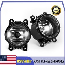 2pcs Drive Side Fog Light Lamp + H11 Bulbs 55w Right & Left Side Car Accessories picture