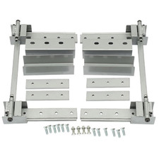Universal Complete 2 Door Street Rat Hot Rod Suicide Hidden Door Hinge Kit picture