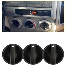 3PCS Control Knob of Heater A/C Temperature HVAC Fan for 2005-2011 Toyota Tacoma picture