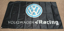 VOLKSWAGEN RACING FLAGS LARGE 3FT X 5FT  SUPER VEE BEETLE 1200 1300 1600 picture