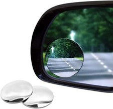 2PCS 360° Wide Angle Blind Spot Mirror Auto Convex Rear Side View Car Truck SUV picture