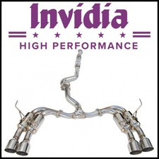 Invidia Gemini R400 Cat-Back Exhaust System fit 08-14 Subaru WRX / STi Hatchback picture