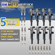8 Ignition Coil+16 Spark Plug For Dodge Dakota 2008-2010 Ram1500 2008-2010 4.7L picture