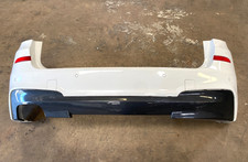 11-17 BMW X3 F25 REAR BUMPER M SPORT BUMPER W/ PDC ALPINE WHITE 300 OEM A0.63 picture