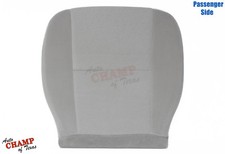 2007-2008 GMC Sierra SLE Z71 SLT HD -Passenger Bottom Cloth Seat Cover Gray 83D picture