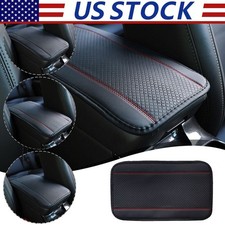 Car Armrest Cushion Cover Leather Center Console Box Pad Protector Accessories picture