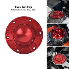 Gas Cap Fuel Tank Cap Red For Harley Touring CVO Street Glide FLHXSE 2023.5-2026 picture
