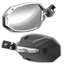 Seizmik Profiled Photon Side View Mirror w/ Cast Aluminum Body & Bezel - Pair picture
