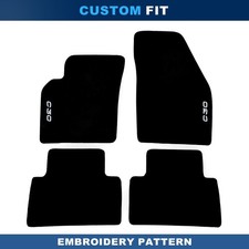 For Volvo C30 2007-2011 Quality Black Velour Carpet Car Floor Mats Liners picture