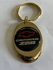 Chevrolet Camaro Z28 Black Keychain Solid Brass key chain Personalized Free picture