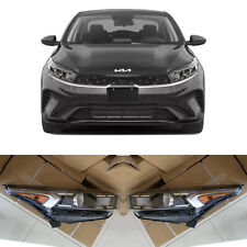 Halogen Projector Headlights for 2022 2023 Kia Forte w/o LED DRL Left Right Pair picture