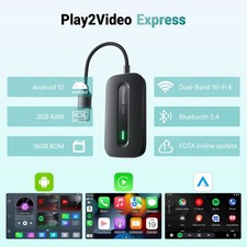 Ottocast EXP AI Box CarPlay &Android Auto Wireless 2G+16GB with YouTube, Netflix picture