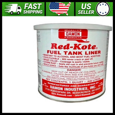 Red Kote Fuel Tank Liner Gas Tank Sealer 1 Quart for Rust & Leaks picture