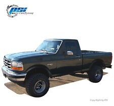 Rugged Paintable Fender Flares Fits Ford F-150 F-250 Bronco 92-96 F-350 92-97 picture