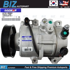 OEM A/C COMPRESSOR W/ CLUTCH FOR 2013-16 GENESIS COUPE 3.8L 97701-2M600 picture