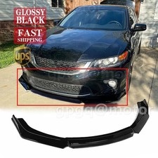 For Honda Accord Coupe 2013-15 JDM-Style Black Front Bumper Lip Splitter Spoiler picture
