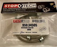 STOP TECH SS Brake Line Kit 950.34505 BMW See Photos For Specifications New picture