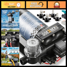 Upgraded 12V RV Water Pump 6.0 GPM High-Flow Ultra-Quiet Diaphragm Pump, 70 PSI, picture