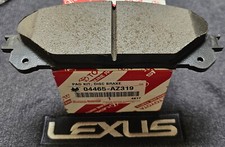 FRONT GENUINE OEM LEXUS TOYOTA RX350 450h NX SIENNA NEW BRAKE PADS 04465-AZ319 picture