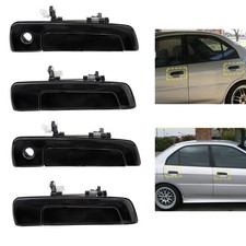 2/4X Front Rear Left Right Exterior Door Handles for Mitsubishi Mirage 1997-2002 picture