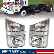 2x Headlight Corner Lamps Left Right For 2008-2020 ISUZU NPR NPR-HD NQR NRR picture