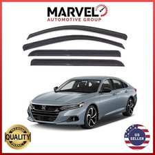 Out-Channel Window Vent Visor Rain Guard Deflectors for Honda Accord 2018-2022 picture