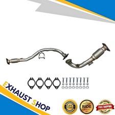 FITS: 2017-2019 GMC Acadia 3.6L Left + Right Front Flex Pipe 2 Pc. Set picture