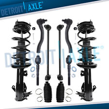 Front Struts Spring Sway Bar Links Tie Rods for 2013 2014 2015 Honda Civic No SI picture