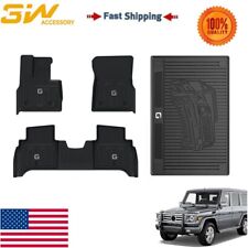 3W Black Floor Mats Liners Replacement for Benz G Class(2019-2023) Odorless NEW picture