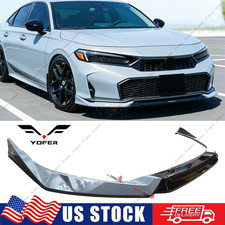 Yofer Urban Gray Black 2 Tone Front Bumper Lip Splitter For 2025 Up Honda Civic picture