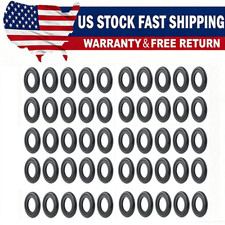 50pcs M12 Rubber Oil Drain Plug Gasket Washer 12616850, 097-119, 097119,3536966 picture
