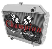 ER Champion 3 Row Radiator W/ 2 12