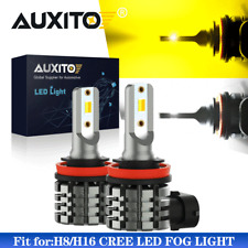 2X H11 H8 White Amber Yellow LED Fog Light CSP Bulb Dual Color Switchback L6 picture