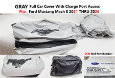 2021-2026 Ford Mustang Mach E Full Car Cover W/ Charge Port Access VNJ8Z19A412A picture