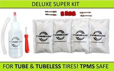 Tire Balance Beads Deluxe Kit, 4 bags of 16 oz with FILTERED Cores, ECO FRIENDLY picture