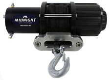 VIPER Midnight UTV/ATV 4500lb Winch Kit 1.8 HP 50ft Black Synthetic Rope Winch picture