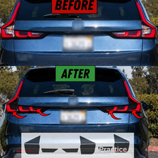 FITS 2023-2026 HONDA CR-V TAIL LIGHT SIGNAL & REVERSE SMOKE TINT OVERLAYS VINYL picture