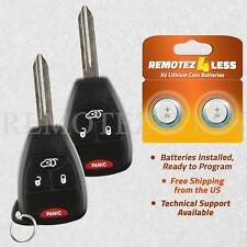2 Replacement for 2005 2006 2007 Jeep Liberty Keyless Remote Car Key Fob 4btn picture